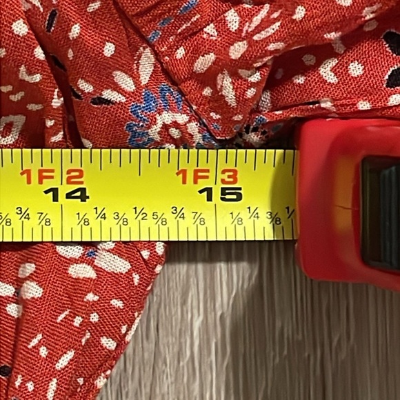 Angie Red Floral Mini Dress - Picture 9 of 13